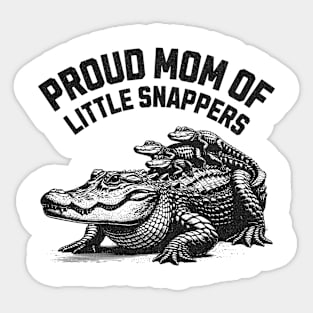 Proud Mom of little Snappers Sticker